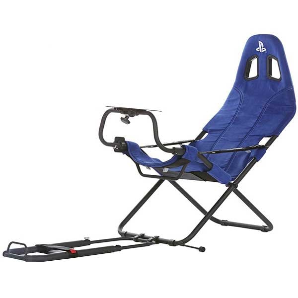 Scaun gaming PLAYSEAT Challenge Playstation Edition, albastru