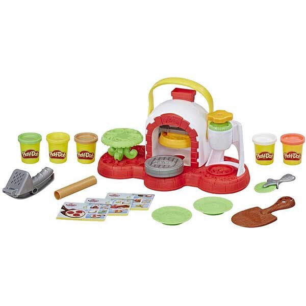 Set PLAY DOH Cuptor cu pizza E4576, 3 ani+, multicolor