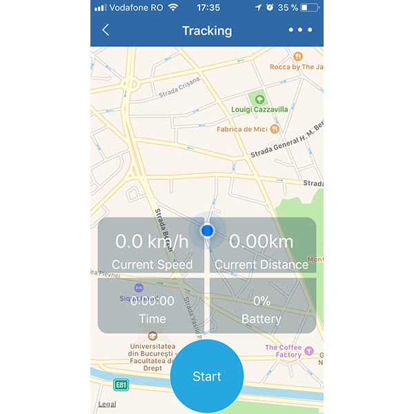 Smart scooter EVOLIO X-Board H, 8 inch, rosu mix
