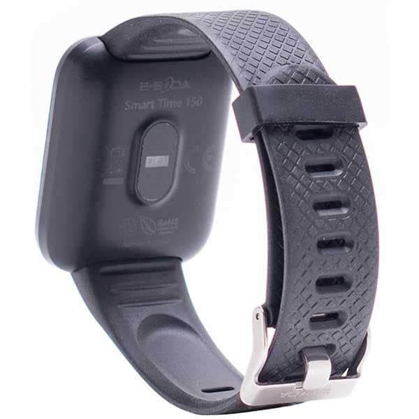 Smartwatch E-BODA Smart Time 150, Android/iOS, silicon, negru