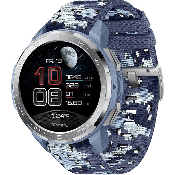 Smartwatch HONOR Watch GS Pro, Android/iOS, Camo Blue