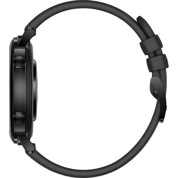 Smartwatch HUAWEI Watch GT 2 42mm, Android/iOS, silicon, Sport Edition, Matte Black