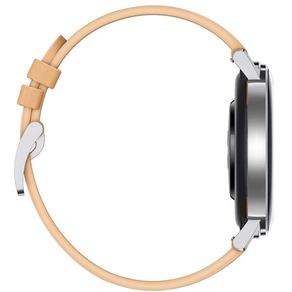 Smartwatch HUAWEI Watch GT 2 42mm, Android/iOS, Leather Strap, Classic Edition, Gravel Biege