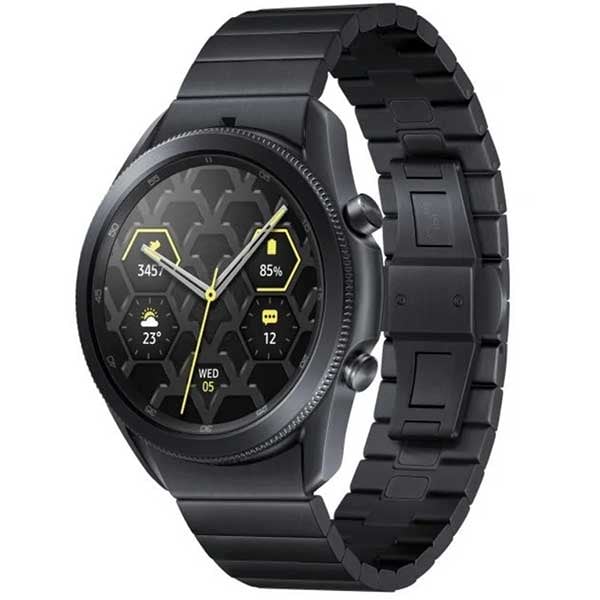 Smartwatch SAMSUNG Galaxy Watch 3 45mm, Wi-Fi, Android/iOS, Stainless Steel, Titan