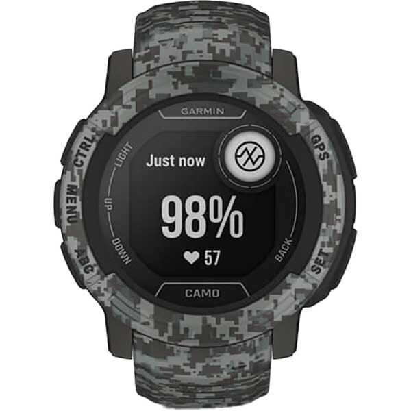 Smartwatch GARMIN Instinct 2 Camo Edition 45mm, Android/iOS, silicon, Graphite Camo