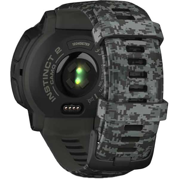Smartwatch GARMIN Instinct 2 Camo Edition 45mm, Android/iOS, silicon, Graphite Camo