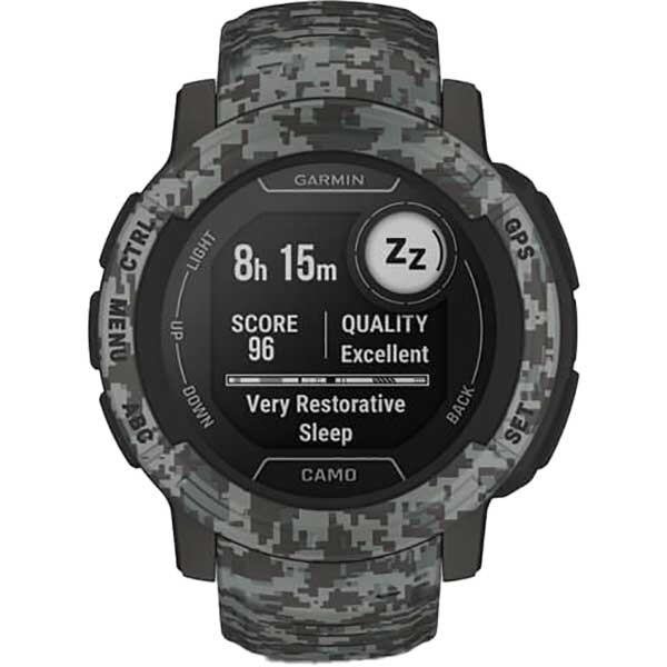 Smartwatch GARMIN Instinct 2 Camo Edition 45mm, Android/iOS, silicon, Graphite Camo