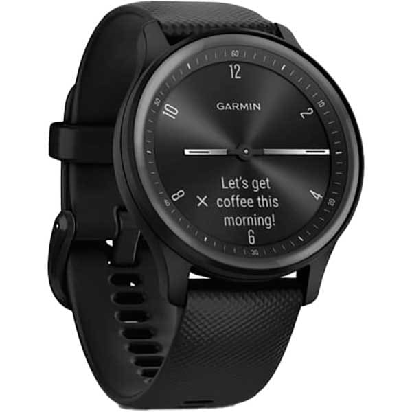 Smartwatch GARMIN Vivomove Sport 40mm, Android/iOS, silicon, Black/Slate