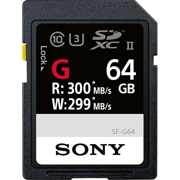 Card de memorie SD 64GB SONY R300/s W299/s SF64G 
