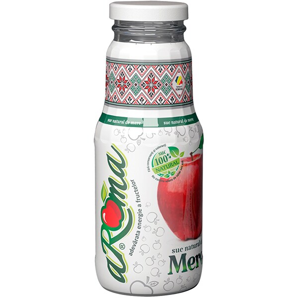 Suc natural AROMA, natural 100%, Mere, 0.3L