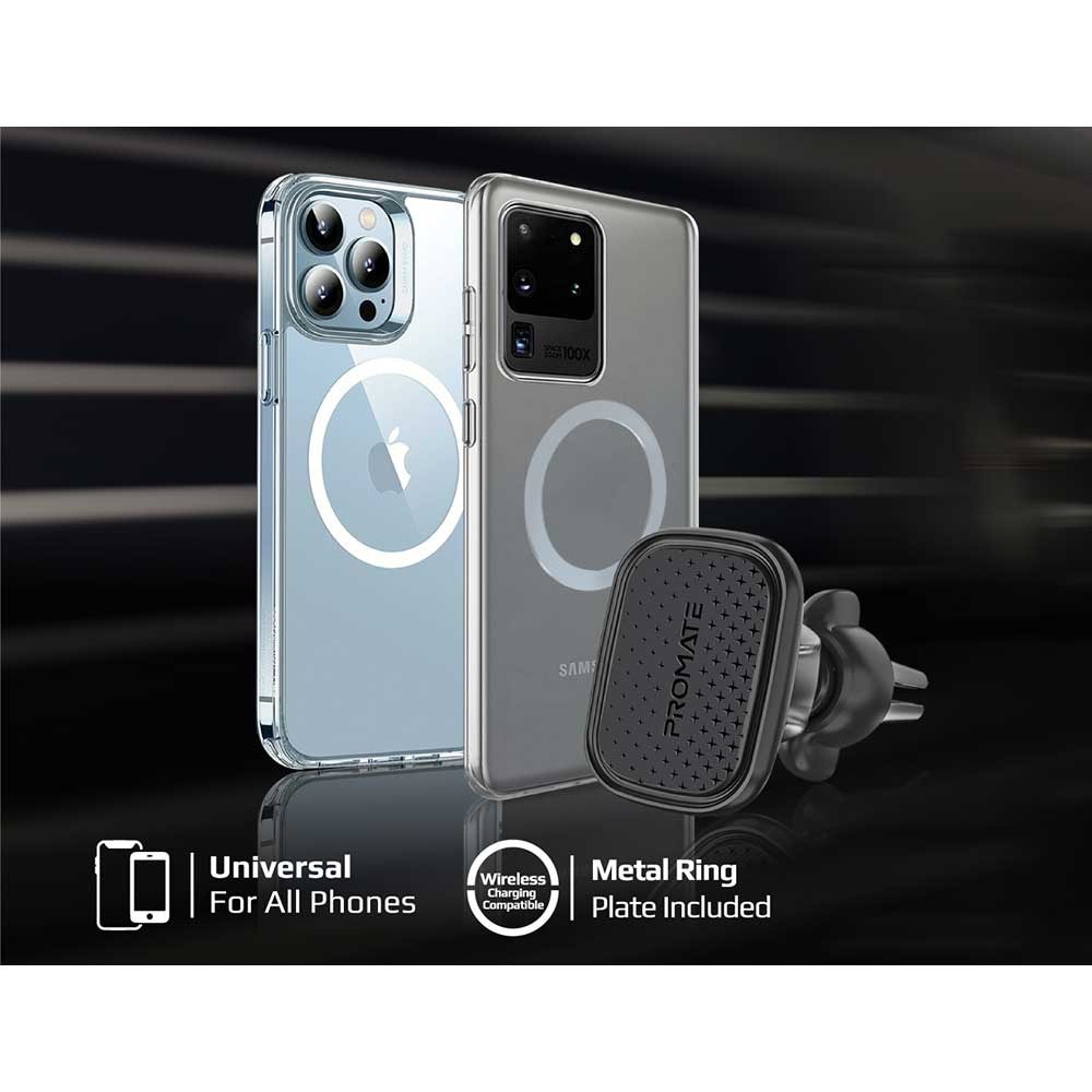 Suport auto universal PROMATE VentMag-XL, ventilatie, negru