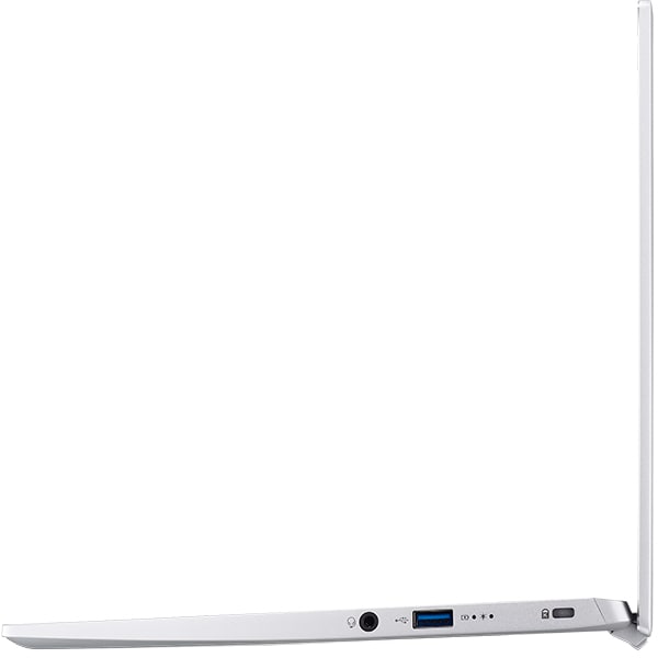 Laptop ACER Swift 3 SF314-43-R26R, AMD Ryzen 5 5500U pana la 4.0GHz, 14" Full HD, 16GB, SSD 512GB, AMD Radeon Graphics, Windows 10 Home, argintiu
