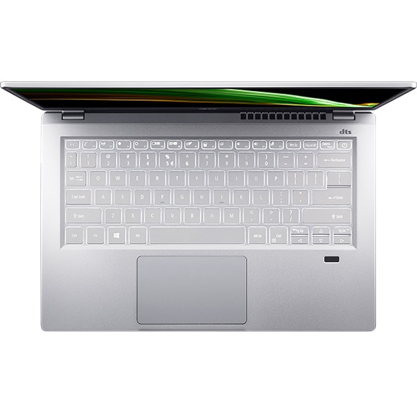 Laptop ACER Swift 3 SF314-43-R26R, AMD Ryzen 5 5500U pana la 4.0GHz, 14" Full HD, 16GB, SSD 512GB, AMD Radeon Graphics, Windows 10 Home, argintiu