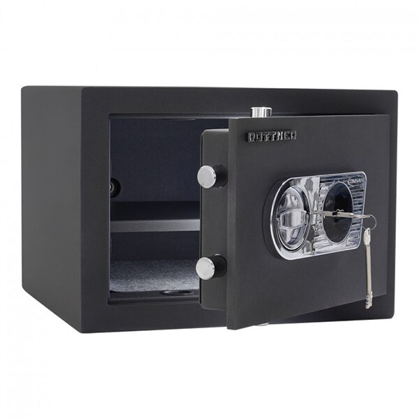 Seif certificat antiefractie ROTTNER Samoa 40, Inchidere cheie, 390 x 420 x 300 mm, antracit