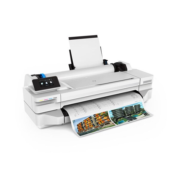 Plotter HP DesignJet T125 24 inch, A1, USB, Retea, Wi-Fi