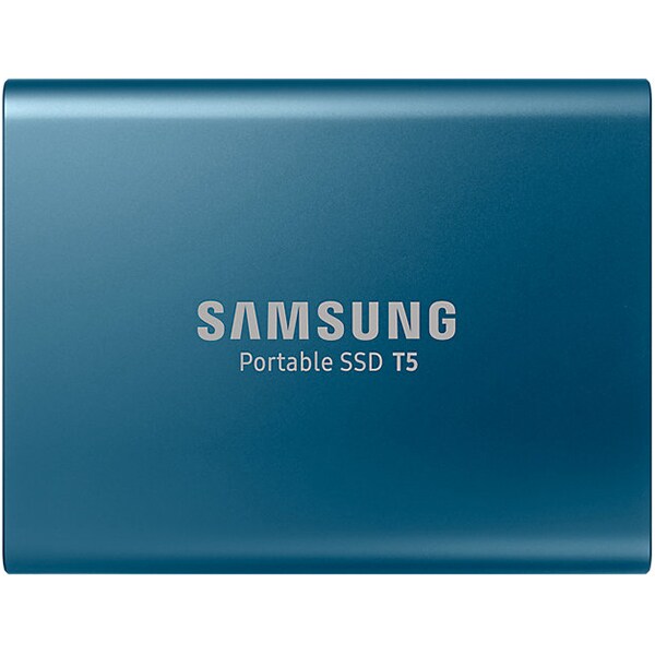 SSD extern SAMSUNG T5 MU-PA500B/EU, 500GB, USB 3.1 Gen 2, albastru