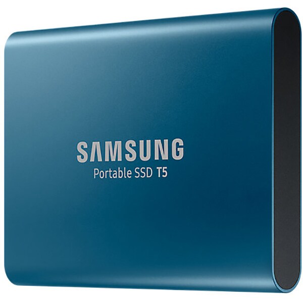 SSD extern SAMSUNG T5 MU-PA500B/EU, 500GB, USB 3.1 Gen 2, albastru