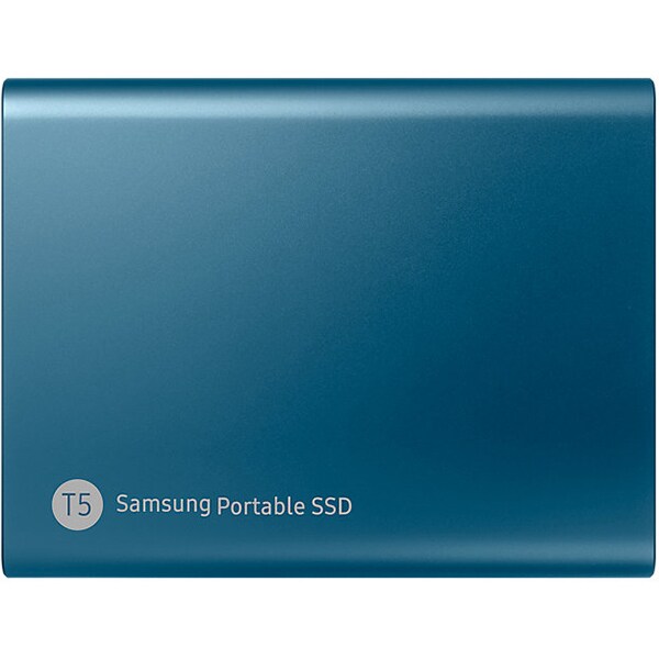 SSD extern SAMSUNG T5 MU-PA500B/EU, 500GB, USB 3.1 Gen 2, albastru