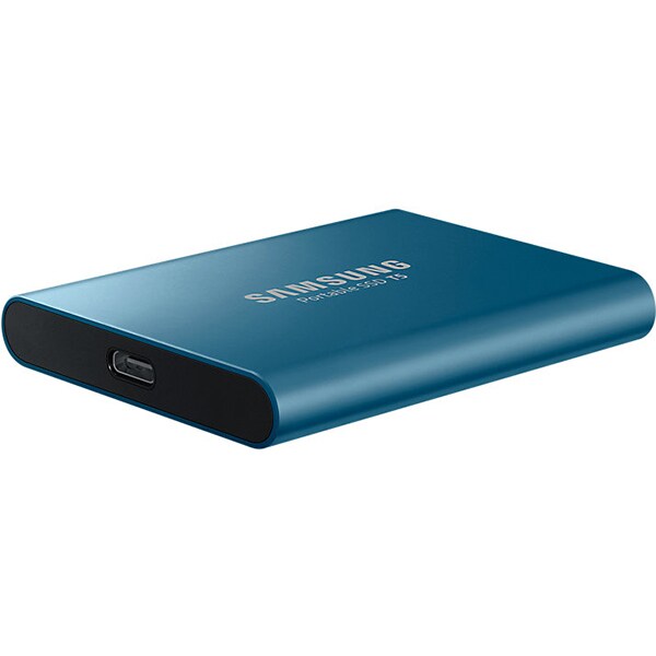 SSD extern SAMSUNG T5 MU-PA500B/EU, 500GB, USB 3.1 Gen 2, albastru