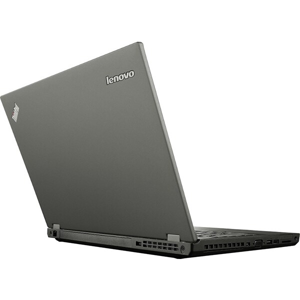 Laptop LENOVO T540p, Intel Core i5-4210M pana la 3.2GHz, 15.6" Full HD, SSD 256GB, 4GB, Intel HD Graphics 4600, Windows 7 Pro + Win 10 Pro, Negru