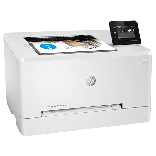 Imprimanta laser color HP LaserJet Pro M254dw, A4, Retea, Wi-Fi