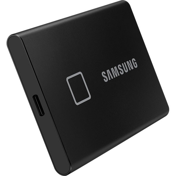 SSD extern SAMSUNG T7 Touch MU-PC1T0K/WW, 1TB, USB 3.2 Gen 2, negru