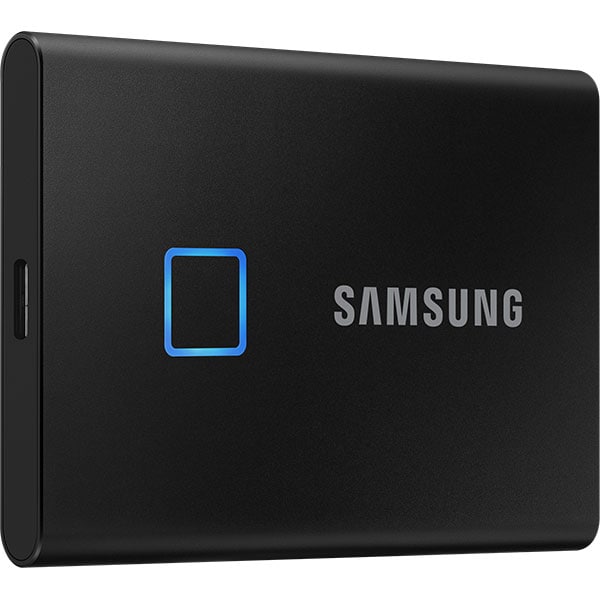 SSD extern SAMSUNG T7 Touch MU-PC1T0K/WW, 1TB, USB 3.2 Gen 2, negru