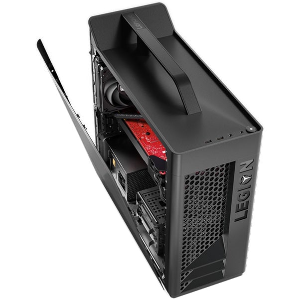Sistem Desktop Gaming LENOVO Legion T730-28ICO, Intel Core i7-9700K pana la 4.9GHz, 16GB, 1TB + SSD 512GB, NVIDIA GeForce RTX 2060 SUPER 8GB, Free Dos
