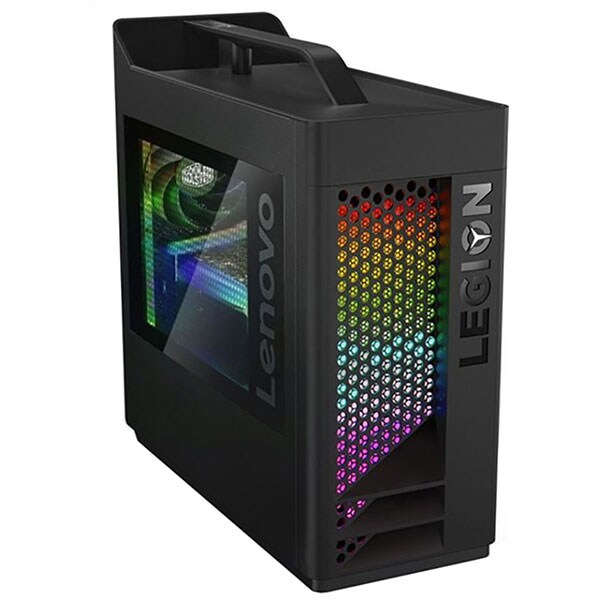 Sistem Desktop Gaming LENOVO Legion T730-28ICO, Intel Core i7-9700K pana la 4.9GHz, 16GB, 1TB + SSD 512GB, NVIDIA GeForce RTX 2060 SUPER 8GB, Free Dos