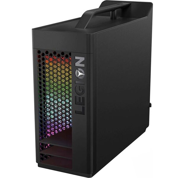 Sistem Desktop Gaming LENOVO Legion T730-28ICO, Intel Core i7-9700K pana la 4.9GHz, 16GB, 1TB + SSD 512GB, NVIDIA GeForce RTX 2060 SUPER 8GB, Free Dos