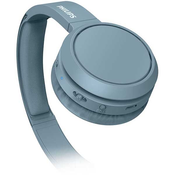Casti PHILIPS TAH4205BL/00, Bluetooth, On-Ear, Microfon, albastru