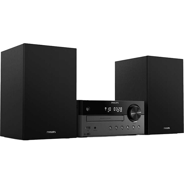 Microsistem audio PHILIPS TAM4505/12, 60W, Bluetooth, USB, CD, Radio FM, negru