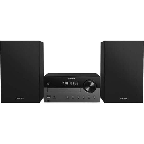 Microsistem audio PHILIPS TAM4505/12, 60W, Bluetooth, USB, CD, Radio FM, negru