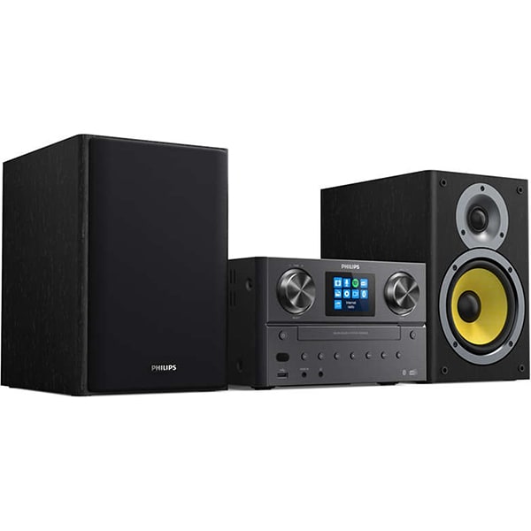 Microsistem PHILIPS TAM8905/10, 100W, Wi-FI, Bluetooth, CD, USB, Radio, negru