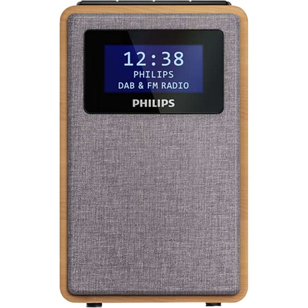 Radio cu ceas PHILIPS TAR5005/10, FM, DAB+, negru