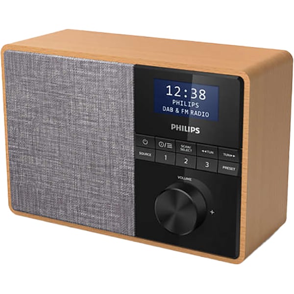 Radio portabil PHILIPS TAR5505/10, Bluetooth, FM, maro
