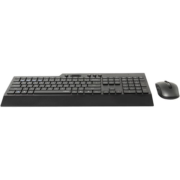 Kit tastatura si mouse Wireless RAPOO 8200T, Bluetooth, USB, negru