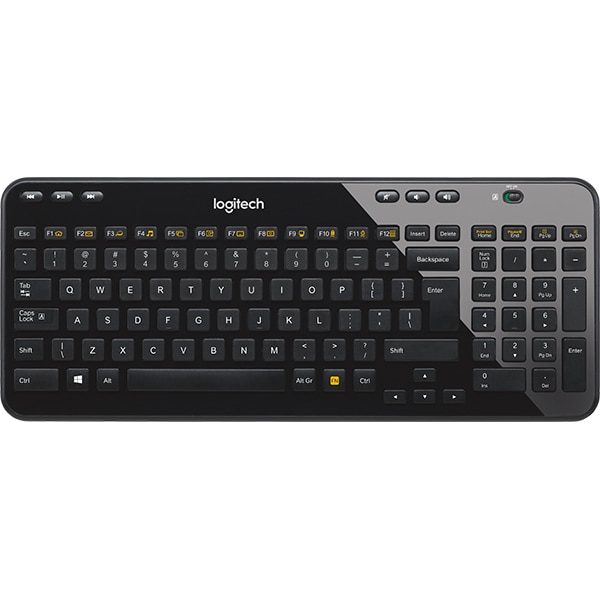 Tastatura Wireless LOGITECH K360, USB, negru