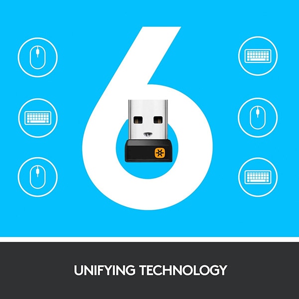 Tastatura Wireless LOGITECH Touch K400 Plus, USB, Layout US INT, alb