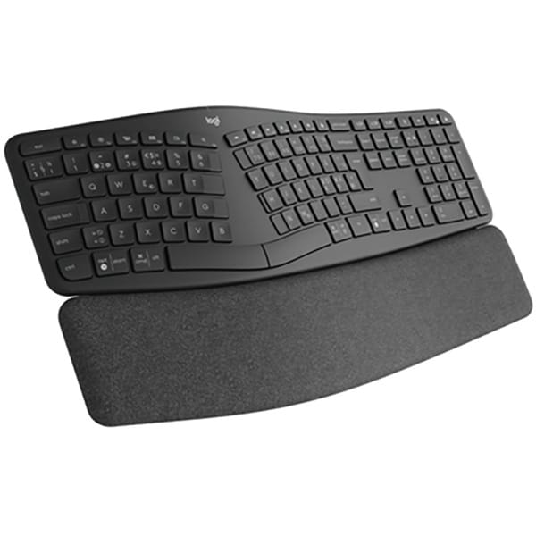 Tastatura Wireless LOGITECH Ergo K860, USB, Bluetooth, US INT, negru