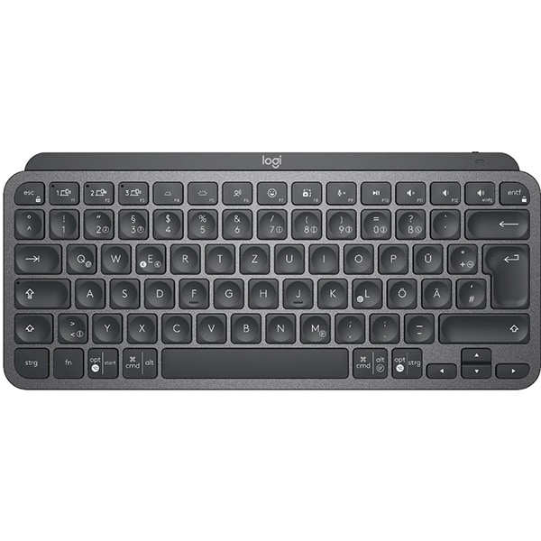 Tastatura Wireless LOGITECH MX Keys Mini, USB, Bluetooth, Layout US INT, grafit