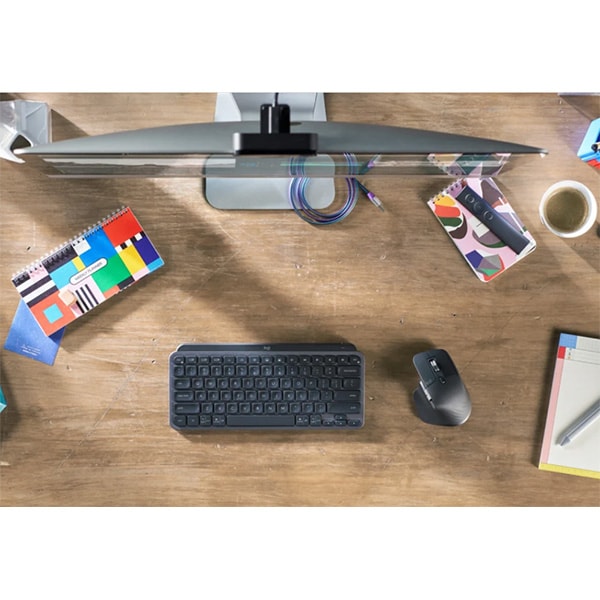 Tastatura Wireless LOGITECH MX Keys Mini, USB, Bluetooth, Layout US INT, grafit