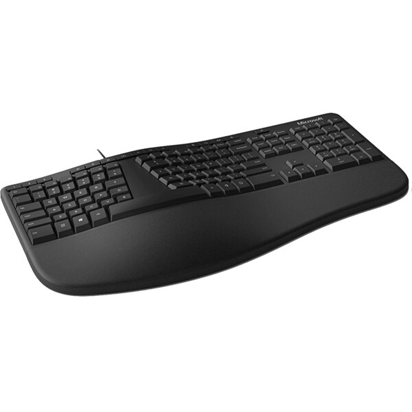 Tastatura cu fir MICROSOFT Ergonomic Business, USB, Layout US, negru