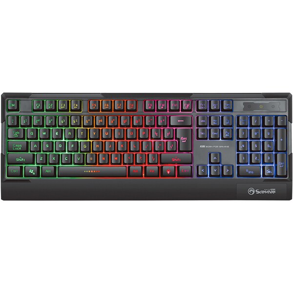 Tastatura Gaming MARVO K606, USB, negru