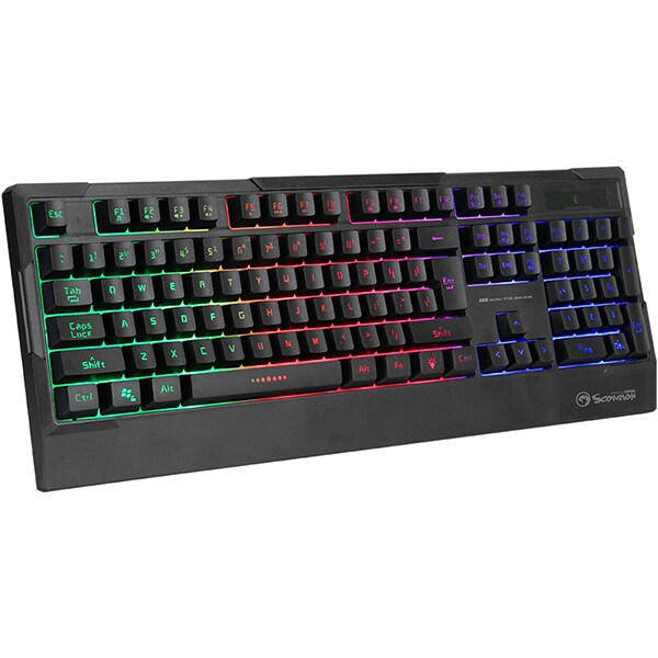 Tastatura Gaming MARVO K606, USB, negru