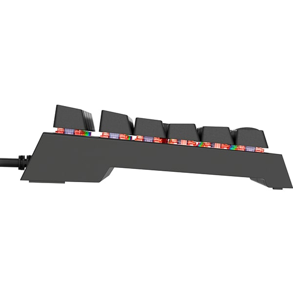 Tastatura Gaming semi-mecanica NATEC Genesis Thor 200 RGB, USB, Layout US, negru