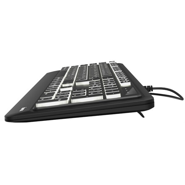 Tastatura cu fir HAMA KC-550, USB, Layout RO, negru