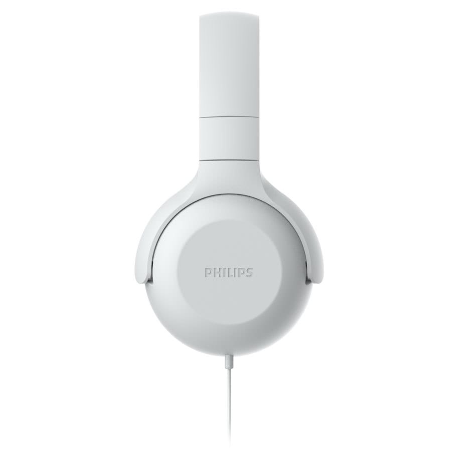 Casti PHILIPS UpBeat TAUH201WH/00, Cu Fir, On-Ear, Microfon, alb