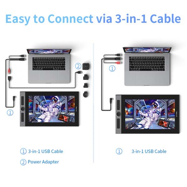 Tableta grafica XP-PEN Artist PRO 16, negru