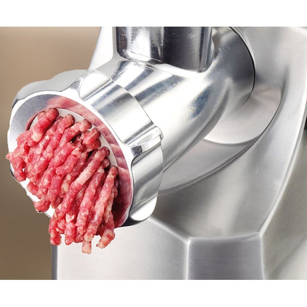 Masina de tocat carne KENWOOD MG510, 2kg/min, 1600W, accesoriu carnati/kebbe, argintiu
